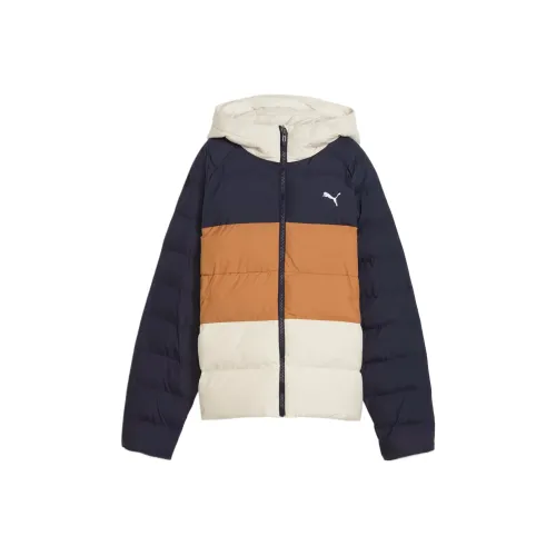 PUMA Куртка с капюшоном хлопковый пуховик для подростков