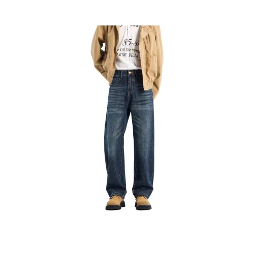 ENTONG Синий Унисекс Джинсы