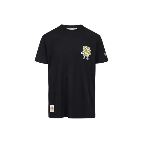 Айсберг Черная Мужская Рубашка T