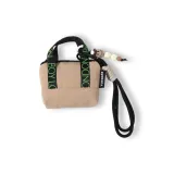 Светло-коричневая сумка + шнурок + подвеска