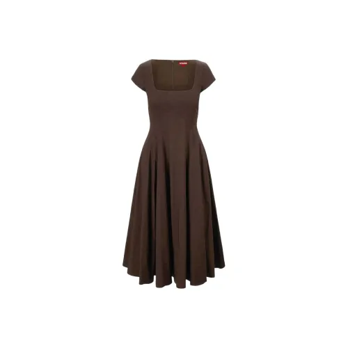 Staud Короткий рукав Платье Женское