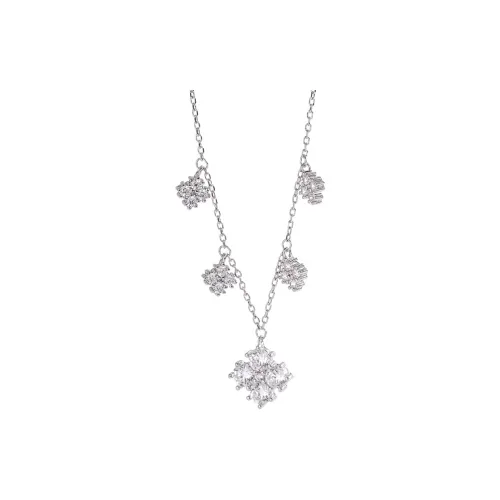 Kasono Ожерелья с синтетическим кубическим цирконием Женские