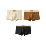 Бежево-желтый + Коричневый + Черный