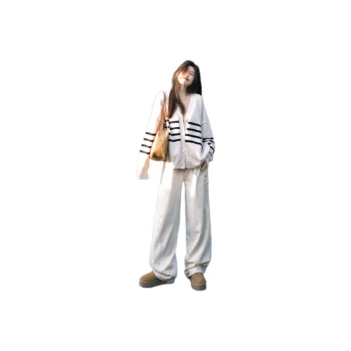 PZHK Абрикос Кардиган Женские Трикотаж