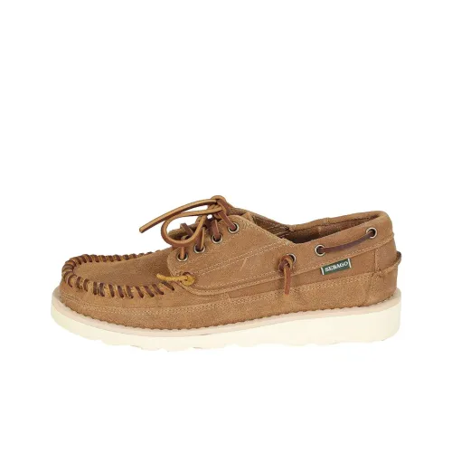 Sebago Топсайдеры Мужские Светло-Коричневые
