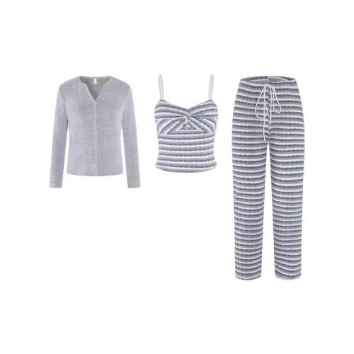 ZHENGJIUXIANSHENG Пижамный комплект женский трехкомпонентный