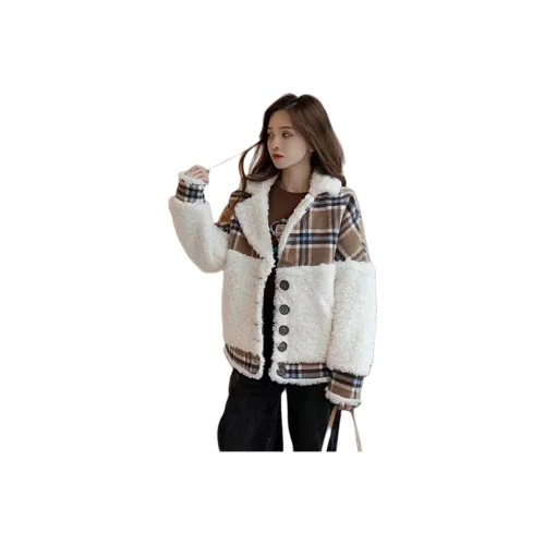 GIUHF Хаки Женские Куртки