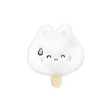 Белый котенок, сырный стик