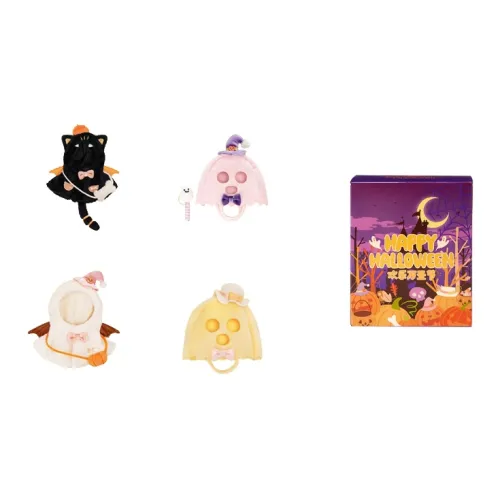Disney x DISNEYLAND Мини Малыш Мягкая игрушка Одежда Слепые коробки Один Mystery Коробка Целая коробка 4 шт