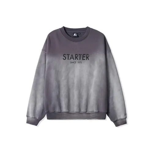 STARTER Темно-серый унисекс свитшоты