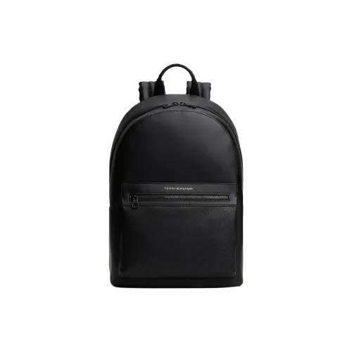 Tommy Hilfiger Полиуретан Рюкзак Стандартный Мужской Черный