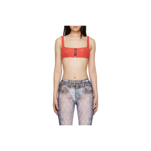 DIESEL Orange Женские Топы