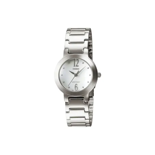 CASIO G SHOCK Collection Кварцевый механизм ремешок из нержавеющей стали женские часы белый циферблат