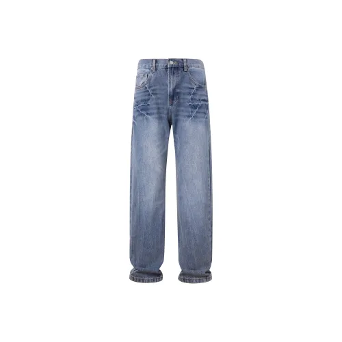 HARSIINCN H25AMNK463 Синий Унисекс Джинсы