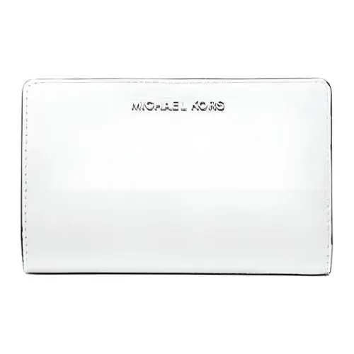 MICHAEL KORS Кожа Кошелек Средний Женский Оптический Белый
