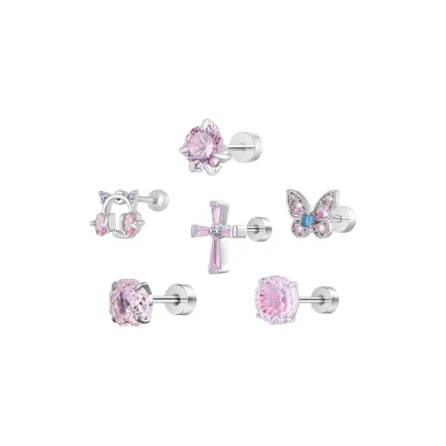 JianKai Титановые Стальные Серьги-гвоздики Женские