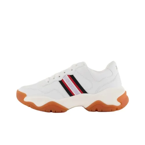 ARMANI EXCHANGEAE Низкий топ Повседневная обувь Женская Белая