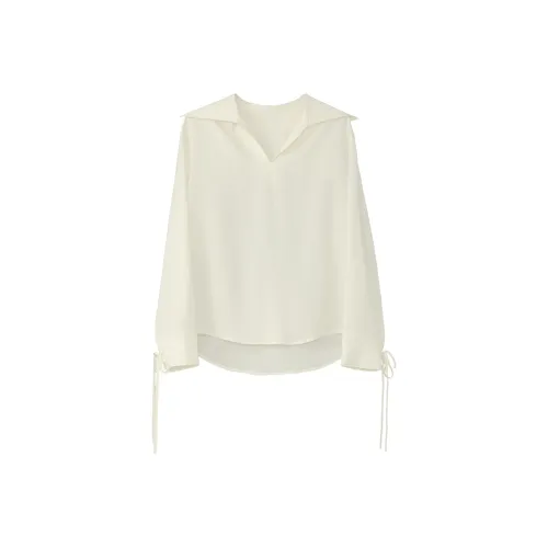 Fstudio Абрикос Женские Рубашки