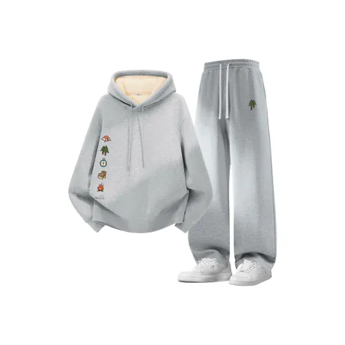 Miniso Осенний Зимний Свитшот Комплект Унисекс 2 Штуки