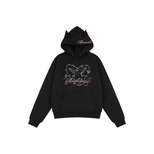 404MOB GANG Черный Женский Свитшот