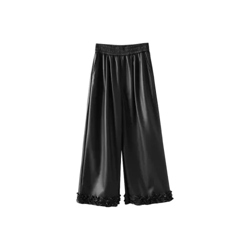 JECCI FIVE Кожаные брюки Женские