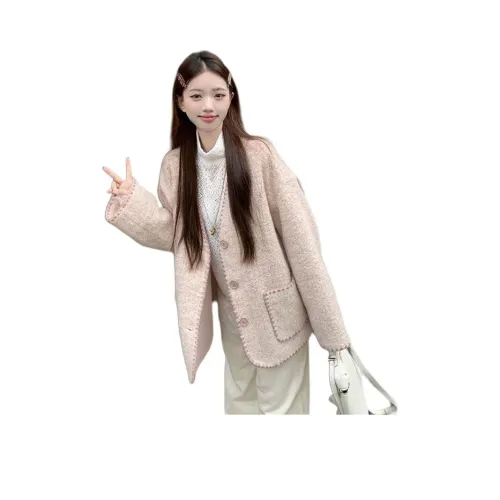 GIUHF Розовый Фиолетовый Женский Куртки