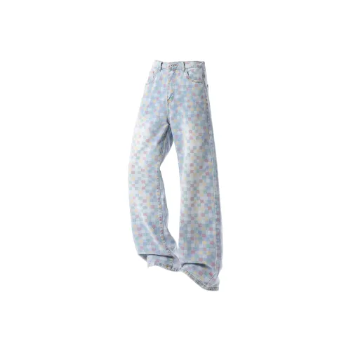 GROGNAK Синий Унисекс Джинсы