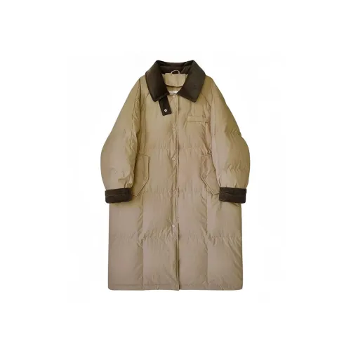 BVODE Хаки Женские пуховики