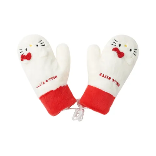 Санрио Полиэстер Трикотаж Перчатки Женские