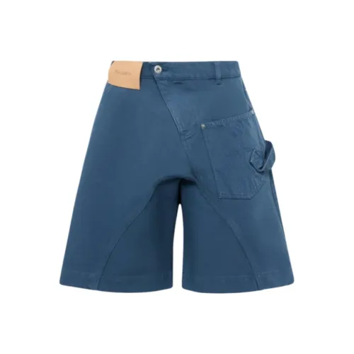 JW Anderson Light Blue Men's Cargo Shorts JW Anderson Светло-синие мужские карго шорты