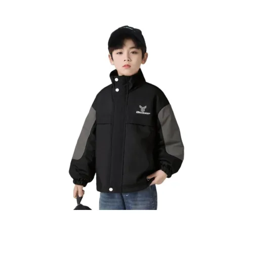 BIG WASP Черные Детские Куртки