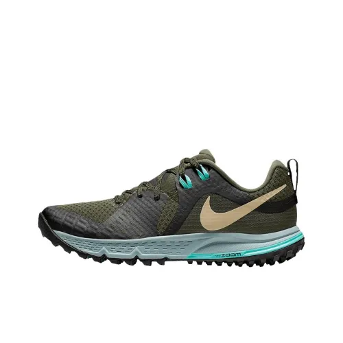 Nike Air Zoom Wildhorse 5 Беговые кроссовки Женские Зеленый Черный