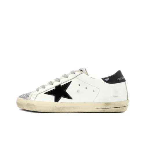 Golden Goose Супер Звезда Low Топ Кроссовки для скейтбординга Женские Белые