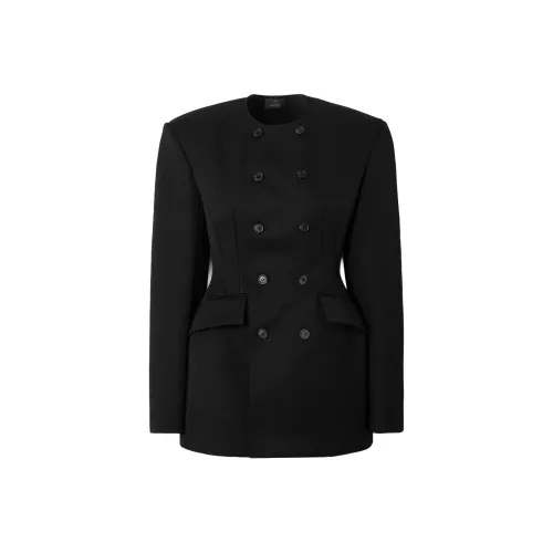 WARDROBE.NYC Длинное платье с длинными рукавами женское