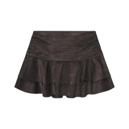 ZARA Коричневые Повседневные Шорты для Женщин