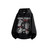 Чёрный (с флисовой подкладкой и утеплённый)