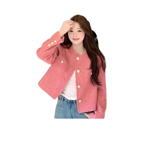 GIUHF Розовый Женские Куртки