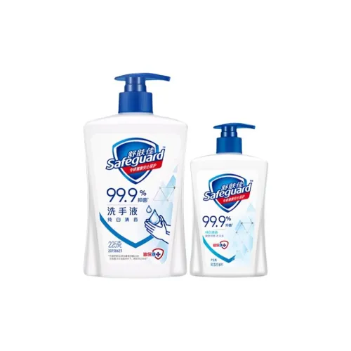 SAFEGUARD Чисто Белый Лимон Свежий Руки Санитайзер Антибактериальный