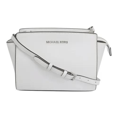 MICHAEL KORS Selma Кожа Сумка через плечо Средняя Женская Белая