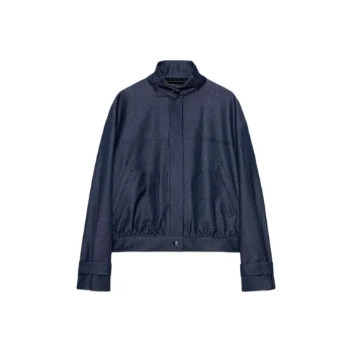 ZARA Collaboration Индиго Женские Куртки