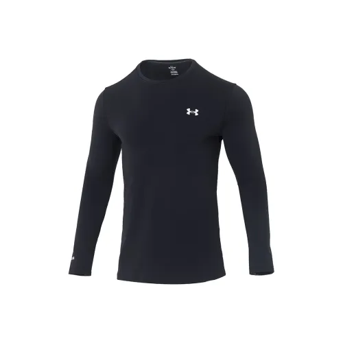 Under Armour ColdGear Packaged Base 3,0 Носки Crew T-Shirt Мужской Черный