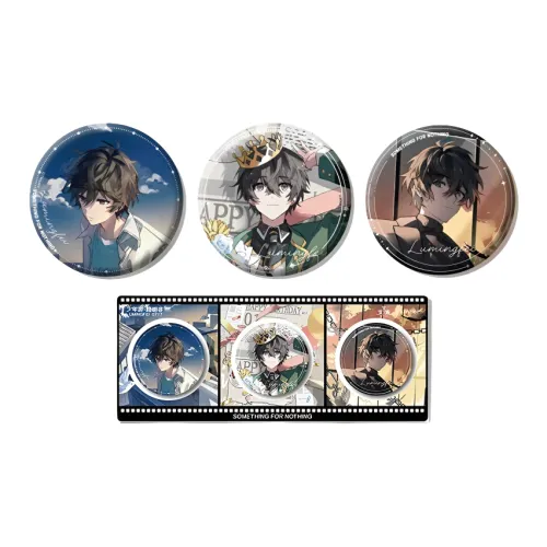 Кинбор Луминг Нескормированный День Рождения Ограниченный Дракон Клан Мерч Юность Значок Набор Значков