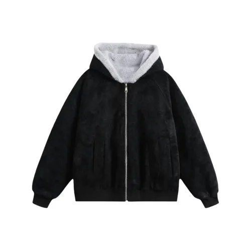 GANGZAI Бархат Feel Пальто Унисекс