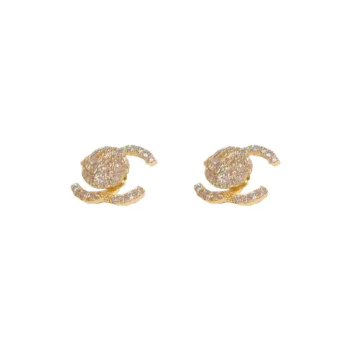 BONAS Copper Stud Earrings Women's BONAS Медные серьги-гвоздики женские