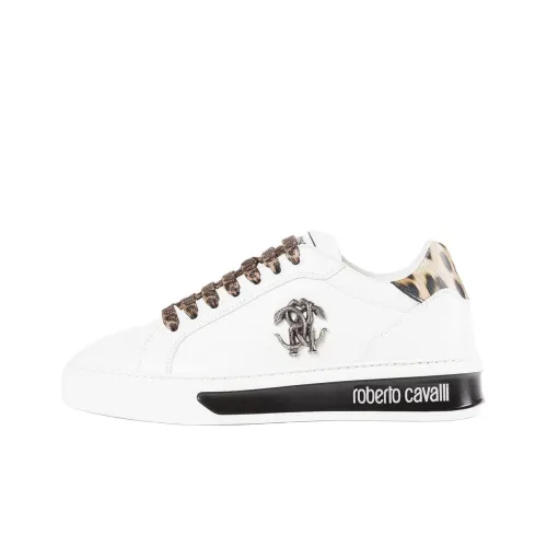 Roberto Cavalli Скейтборд Кроссовки Женские Белые