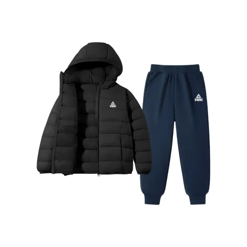 PEAK Черный PK Чисто белый Этикетка K Темно-синий PK Этикетка Белый Силикон K Kids Повседневная спортивная одежда