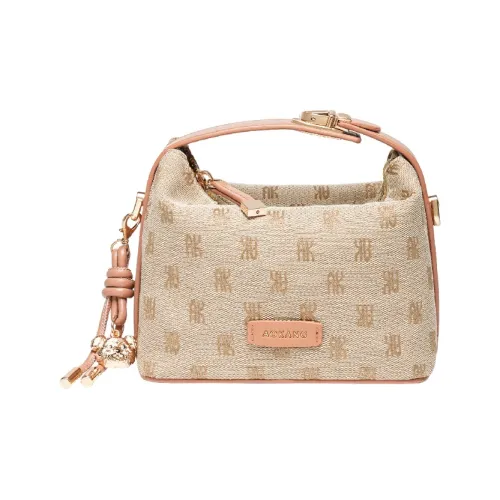 AOKANG Ткань Сумка Стандартная Женская Хаки Хепберн Черная