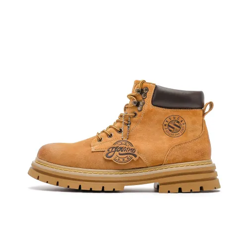 MESUCA Martin Boot Унисекс Earth Желтый