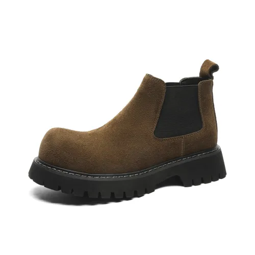 ZHENRAN Замша Ботильоны Martin Boot Мужской