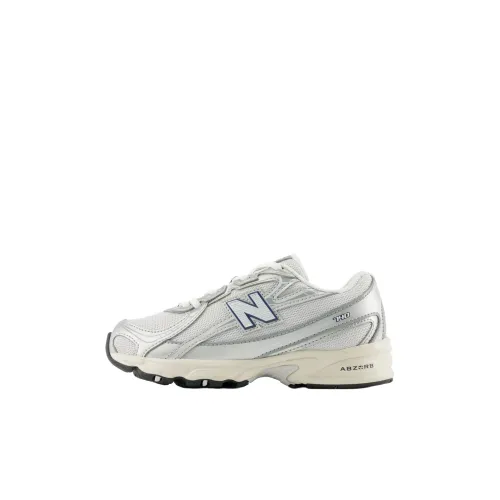 New Balance NB 740 Амортизация и Дышащий Низкий Топ Детские Лайфстайл Обувь Белый Для Детей Возрастом 3-7 Лет